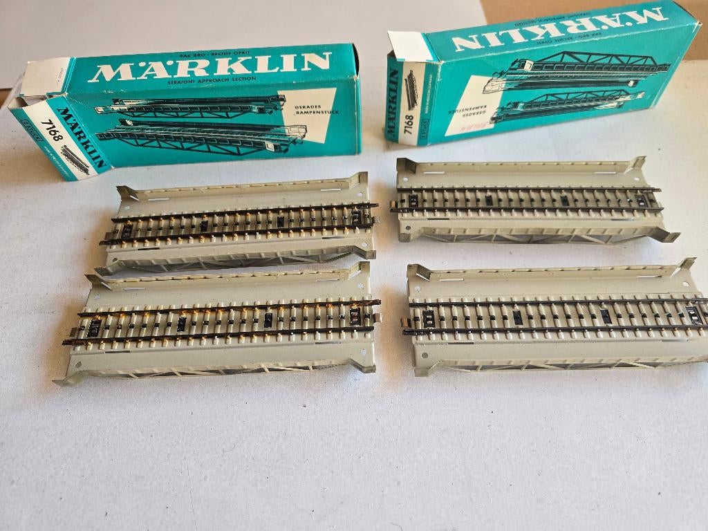 Marklin brugmateriaal M-rails, Wisselstroom, Gebruikt, Rails, Ophalen of Verzenden
