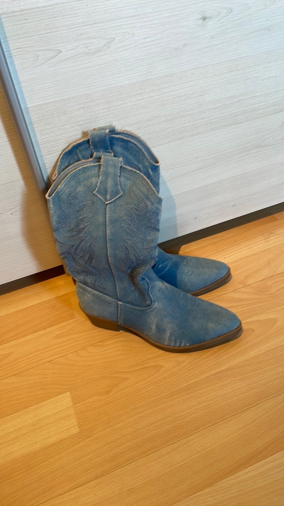 Nieuwe laarzen 40, Lage of Enkellaarzen, Nieuw, Verzenden, Blauw