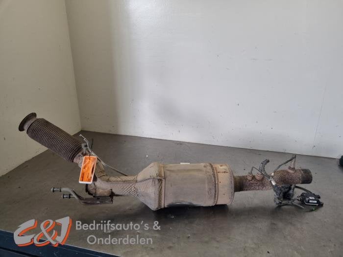 Roetfilter van een Volkswagen Transporter