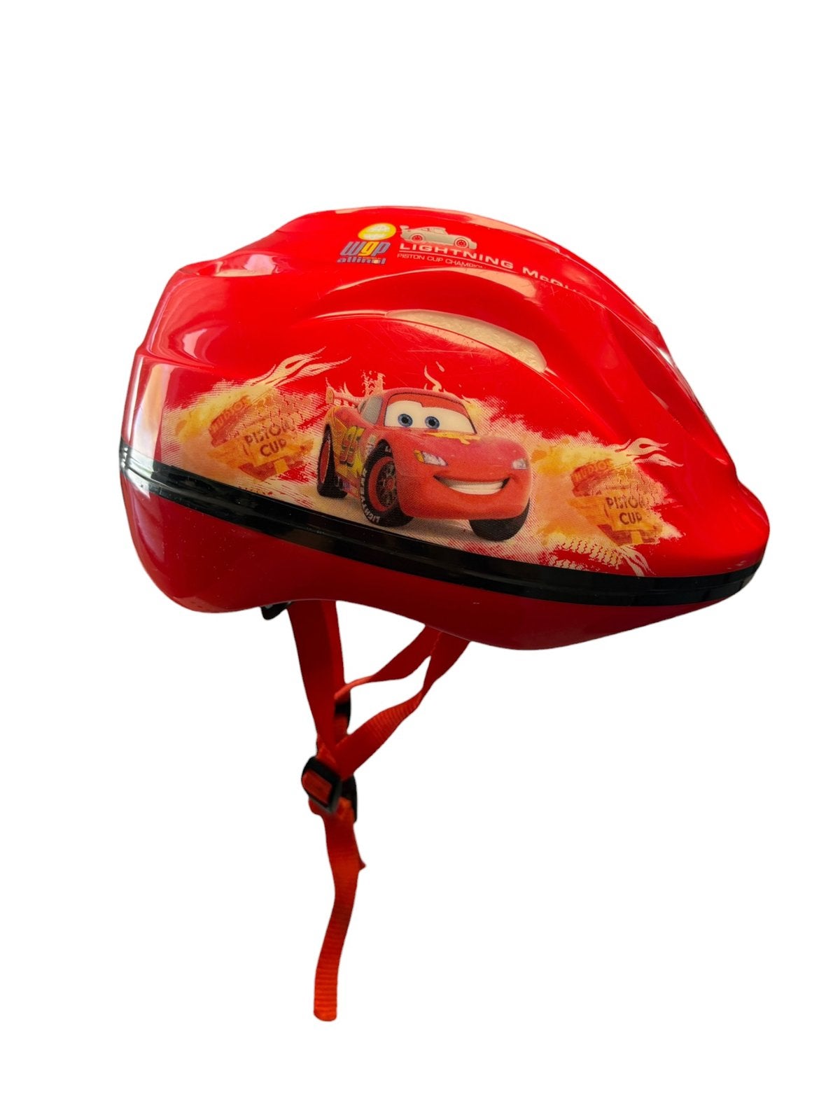 Disney Pixar Cars Lightning McQueen fietshelm – kinderhelm, Ophalen of Verzenden, Zo goed als nieuw, Overige maten, Jongen of Meisje