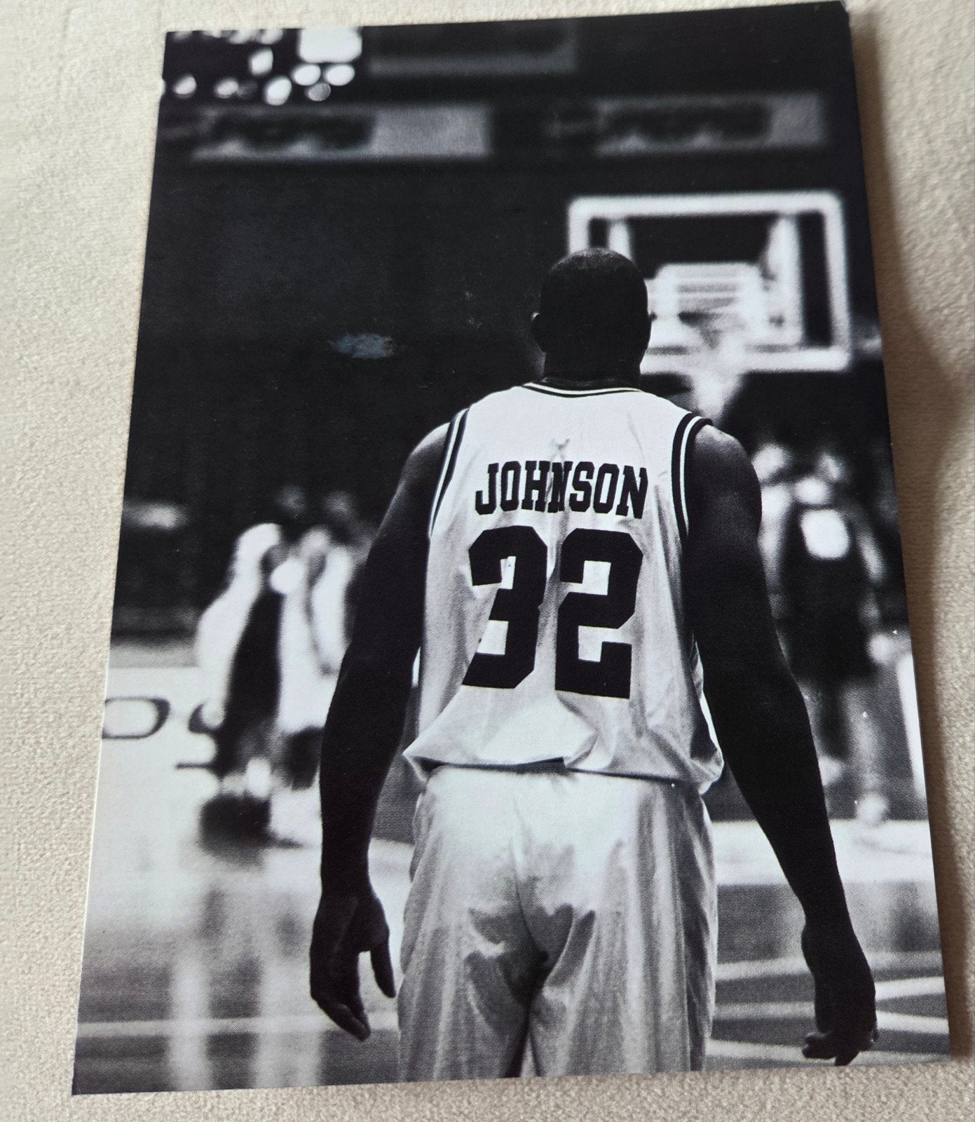 Vintage Pepsi Ansichtkaart - Magic Johnson - NBA Basketbal, Verzenden, 1980 tot heden, Ongelopen, Sterren en Beroemdheden