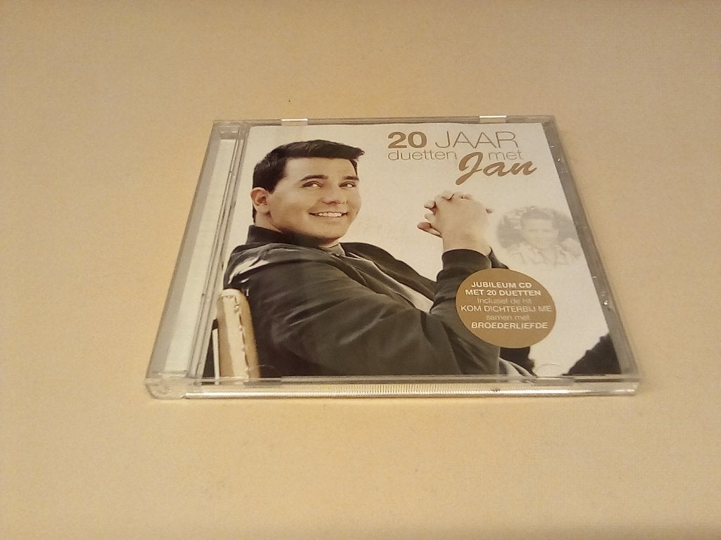 Jan Smit - 20 Jaar Duetten met Jan CD, Pop, Speciale editie, Ophalen of Verzenden, Zo goed als nieuw