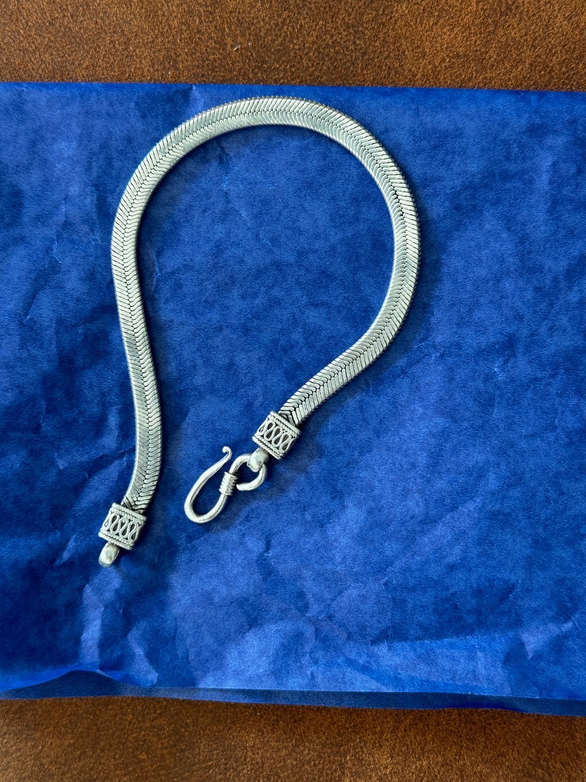925 Sterling original Silver Bali Snake Bracelet, Ophalen of Verzenden, Zo goed als nieuw, Zilver