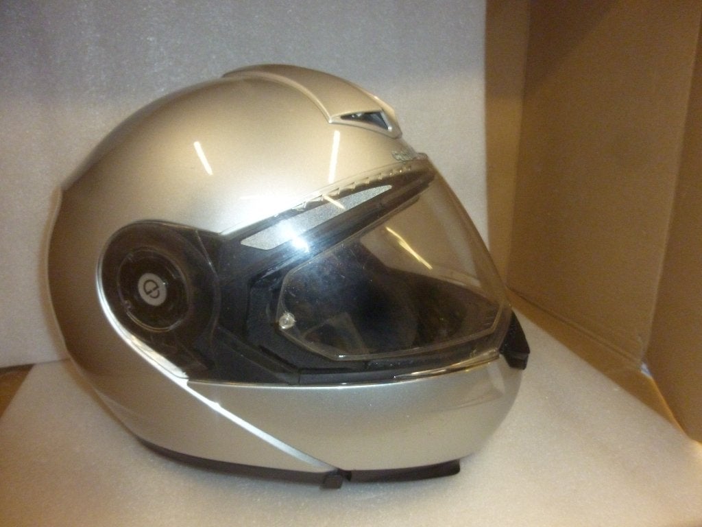 oudere schuberth systeem helm c3 pro met cardo src  58/59 L, Systeemhelm, L, Tweedehands, Ophalen