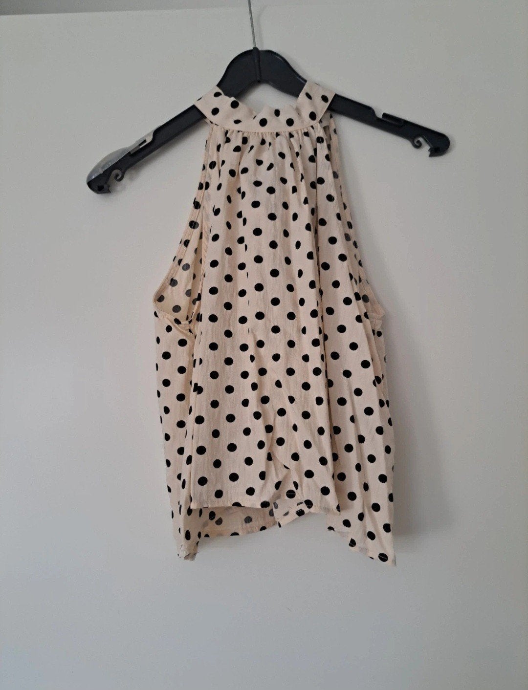 Polka dot blouse/top - Only, Only, Verzenden, Beige, Zo goed als nieuw
