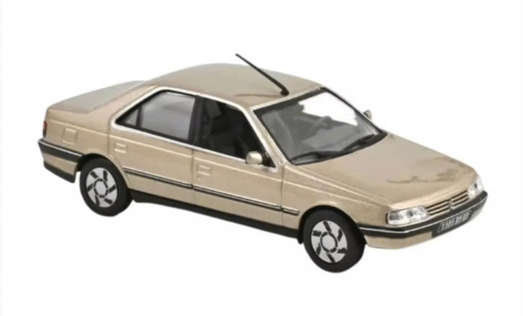 Peugeot 405 SRi 1991 Beige schaal 1/43 NOREV REF. 474514