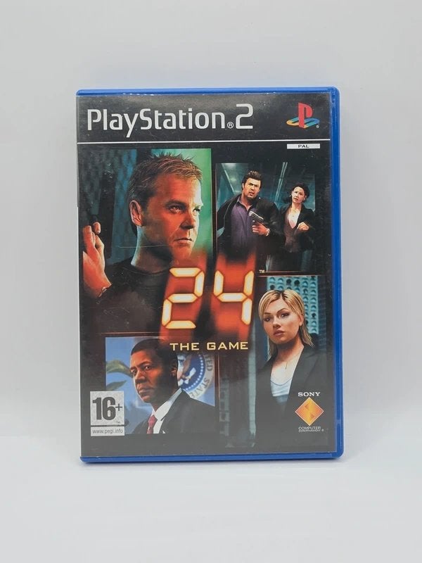 24 The Game PS2 Promo CD, Avontuur en Actie, Sony City 1-7-1 Konan, Minato-ku Tokyo 108-0075 Japan, support@playstation.com,, Gebruikt