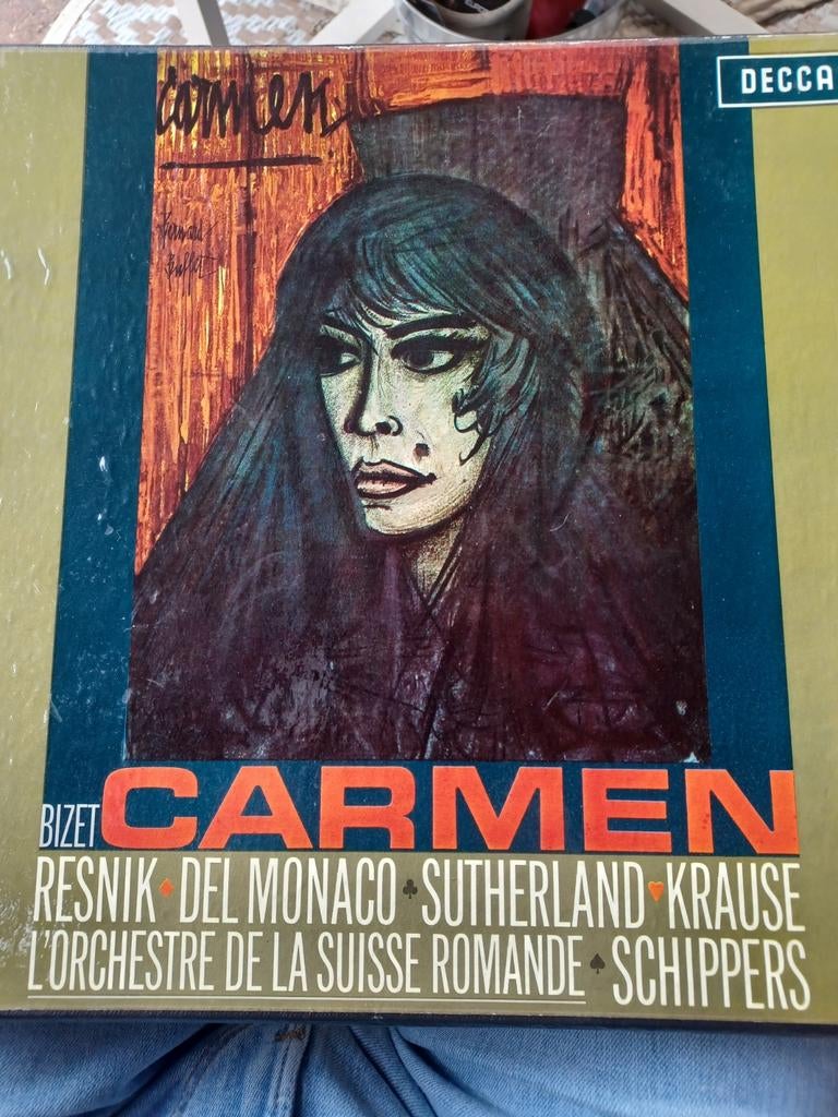 Bizet Carmen Libretto, Ophalen of Verzenden, Gebruikt, 12 inch