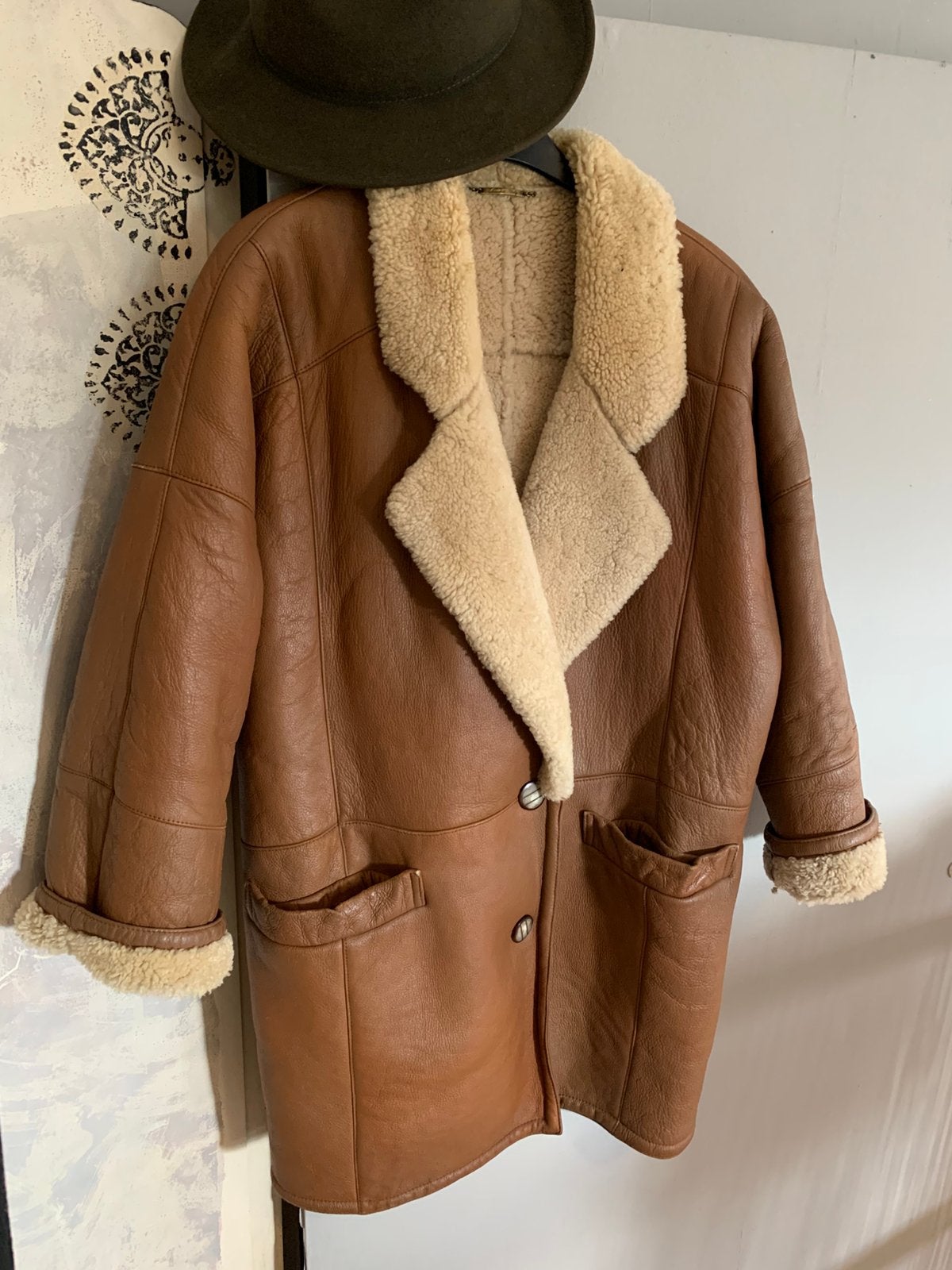 La Matta shearling bomberjack M, Maat 38/40 (M), -, Ophalen of Verzenden, Zo goed als nieuw