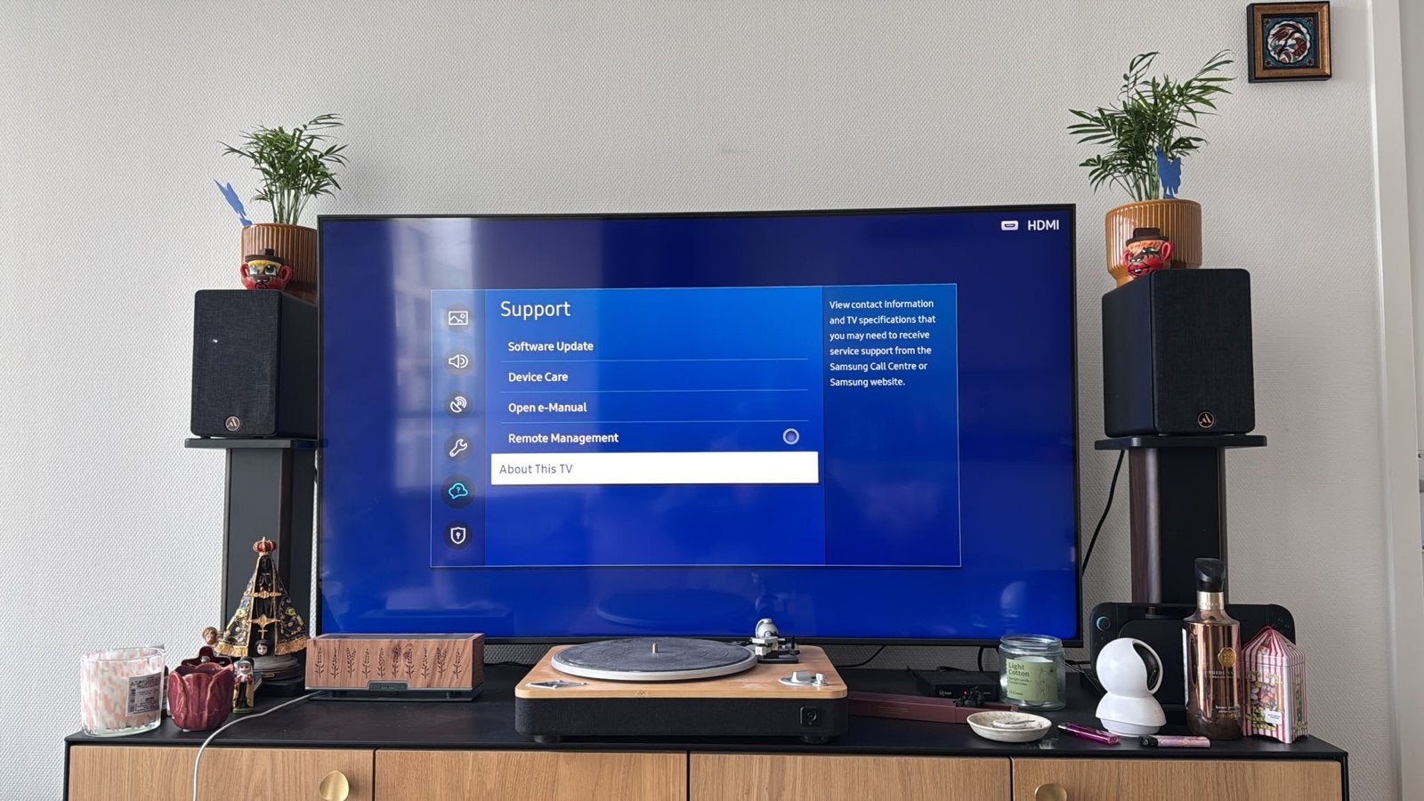 Samsung 55’’ Smart TV - Zo goed als nieuw, Ophalen, QLED, 120 Hz, Zo goed als nieuw