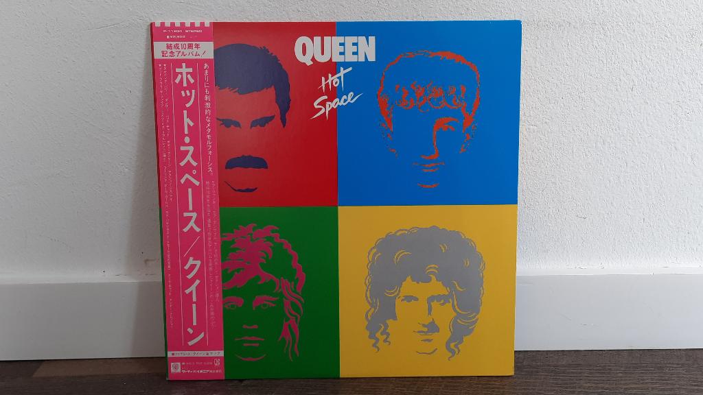 Queen – Hot Space LP / Vinyl Plaat, Japan, Gebruikt, Overige genres, Ophalen of Verzenden, 1970 - 1979
