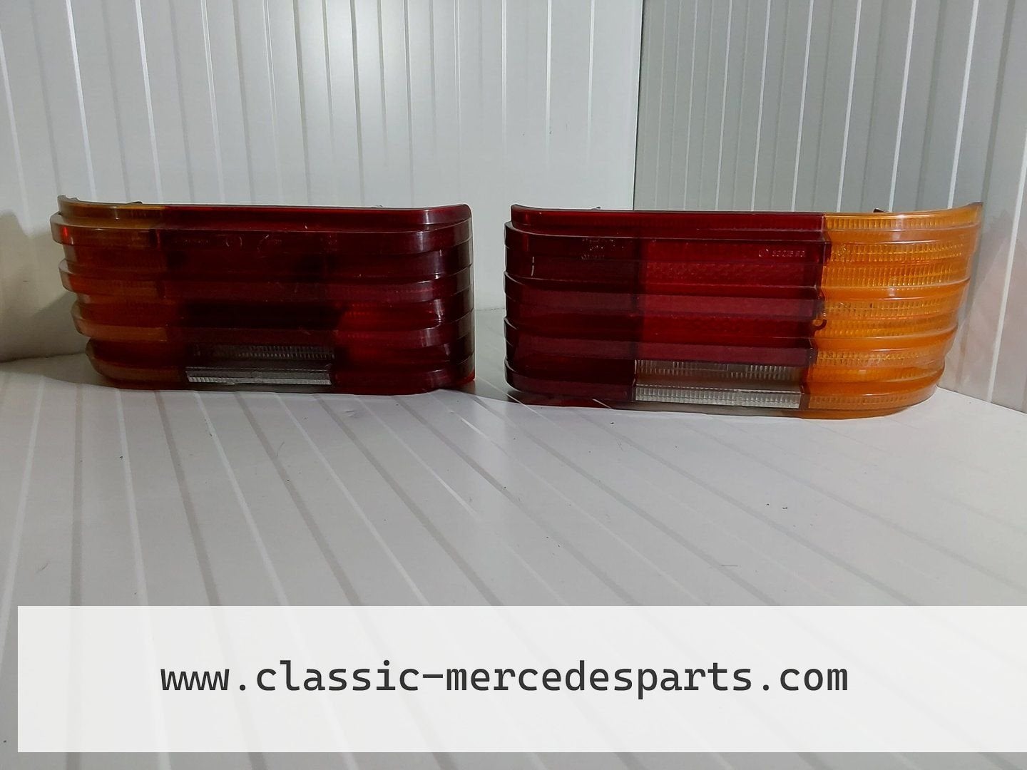 Achterlichtglazen Mercedes W114 W115 1972-1976 sedan, Gebruikt, -, Ophalen of Verzenden, -