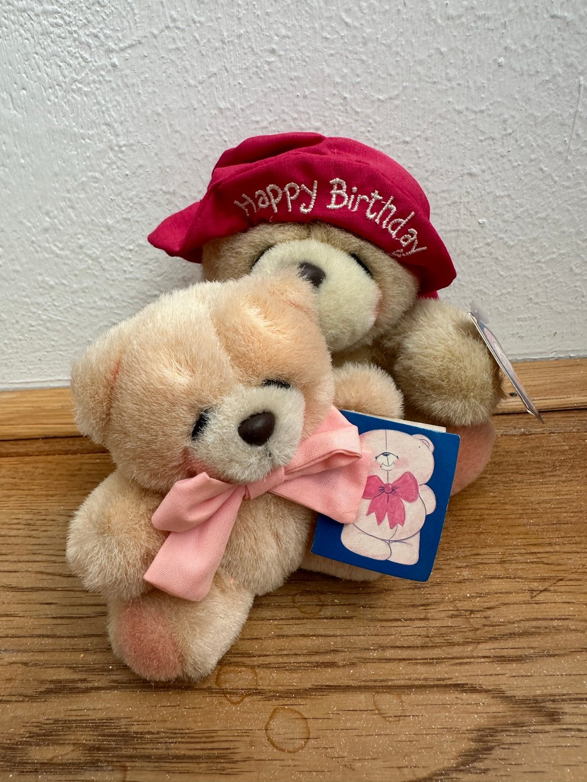 Forever Friends Knuffelberen - Happy Birthday & Roze Strik, Kinderen en Baby's, Speelgoed | Knuffels en Pluche, Overige merken
