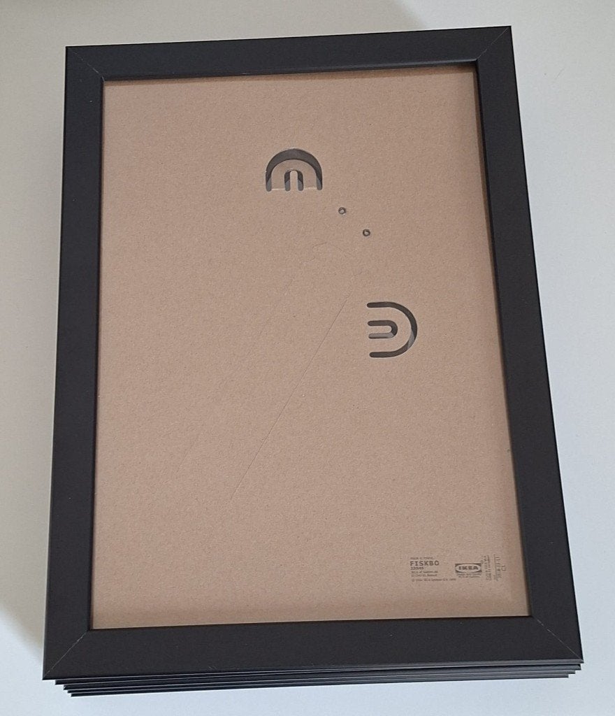 5x Ikea Fiskbo Fotolijst 24x33 A4, Huis en Inrichting, Ophalen, 30 cm, 21 cm, Zo goed als nieuw