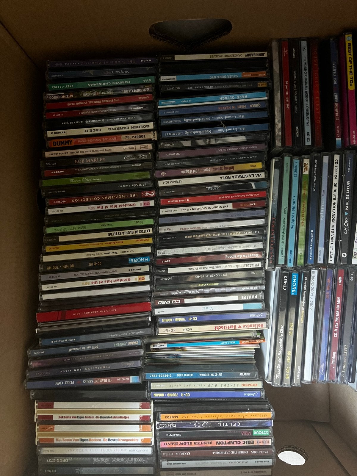 Grote partij CD's, Cd's en Dvd's, Ophalen, Gebruikt