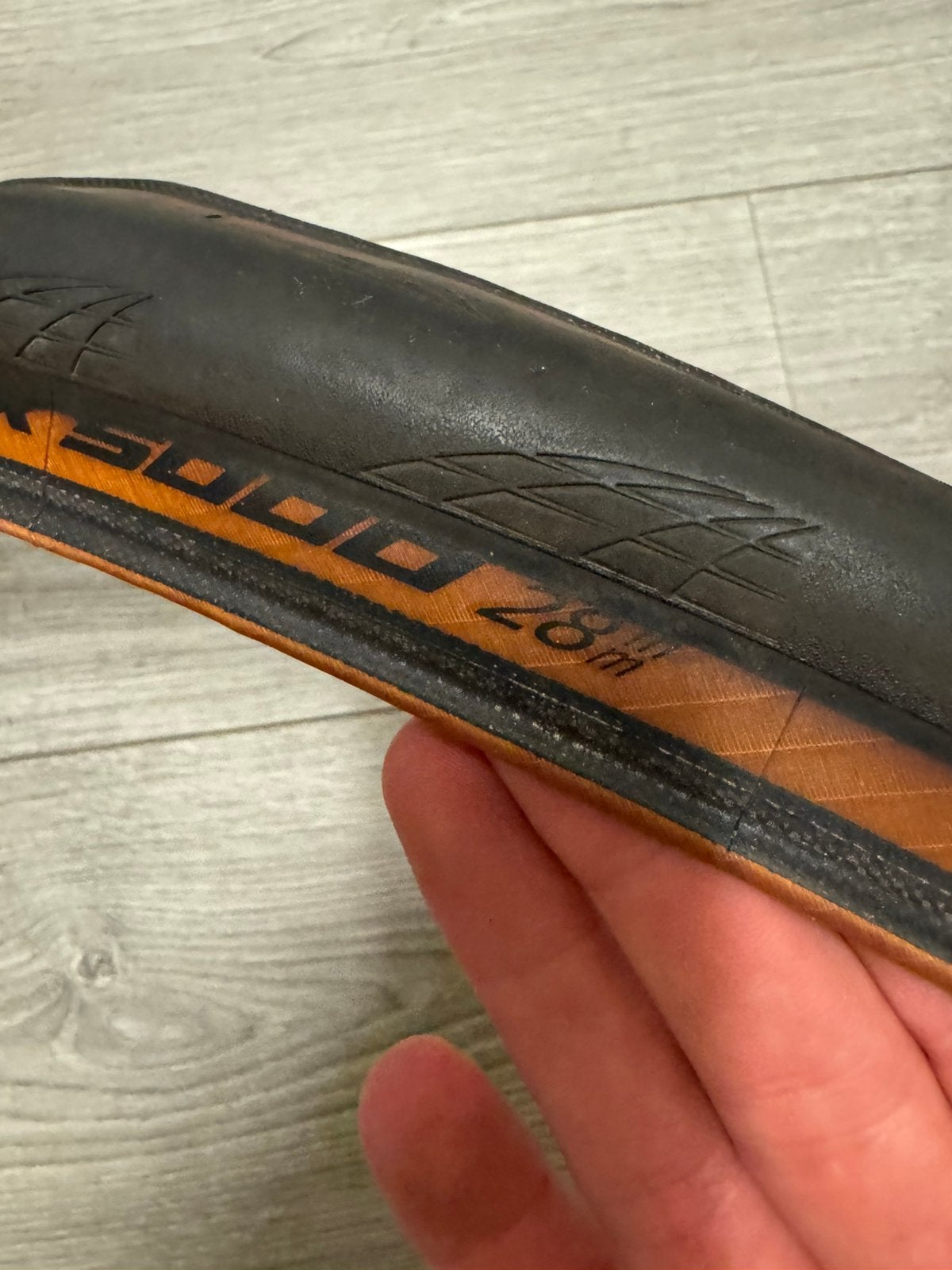 Continental GP5000 28mm banden., Fietsen en Brommers, Ophalen of Verzenden, Zo goed als nieuw