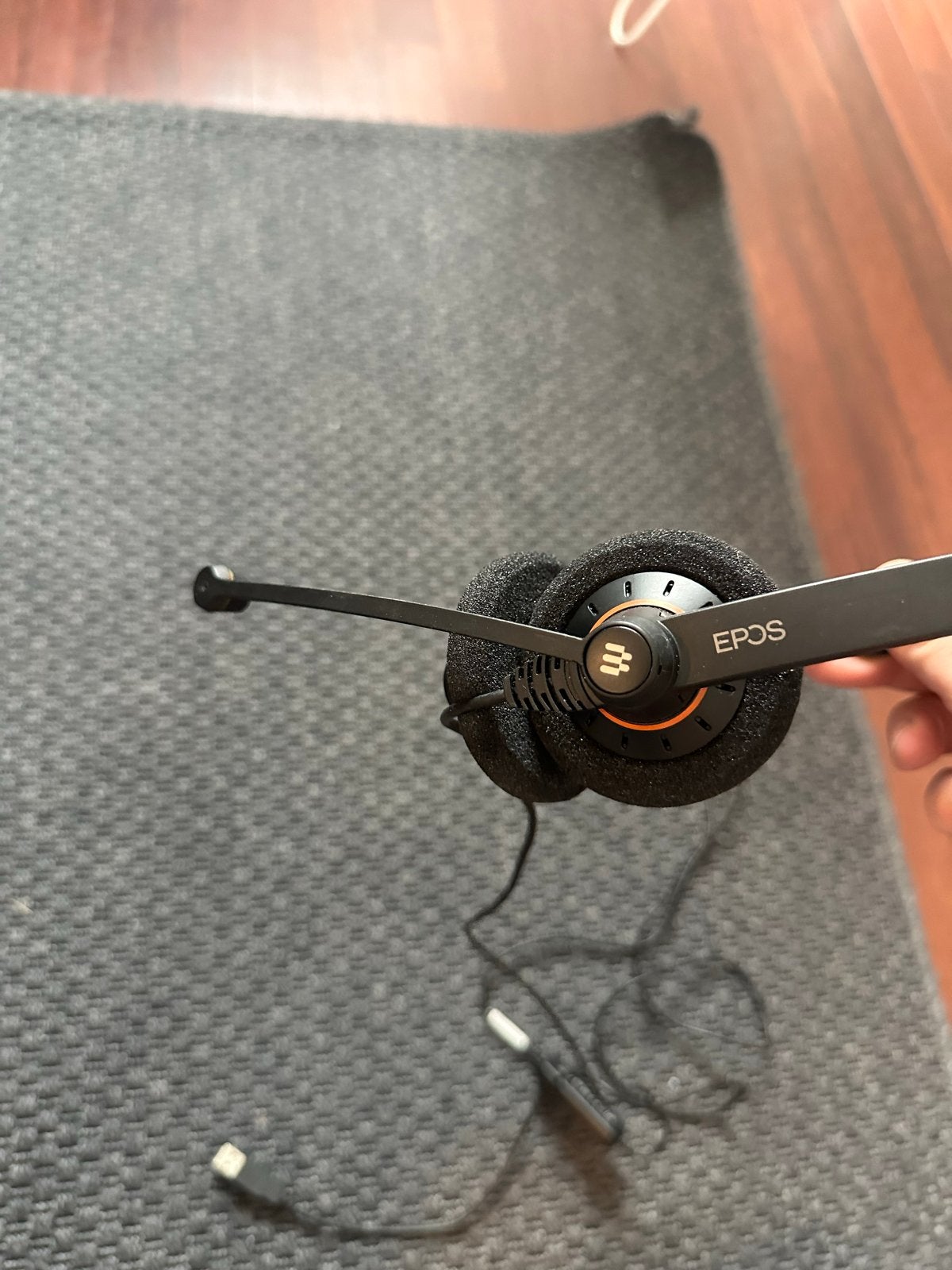 EPOS SC60 USB ML Headset - Bedraad met microfoon, Gebruikt, Mute-functie, On-ear, Ophalen of Verzenden