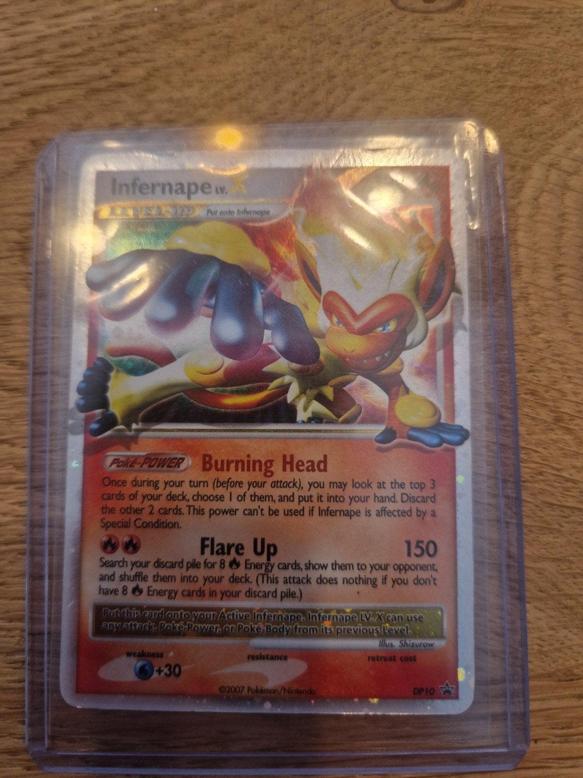 Infernape LV.X Pokémon kaart - LP, Ophalen of Verzenden