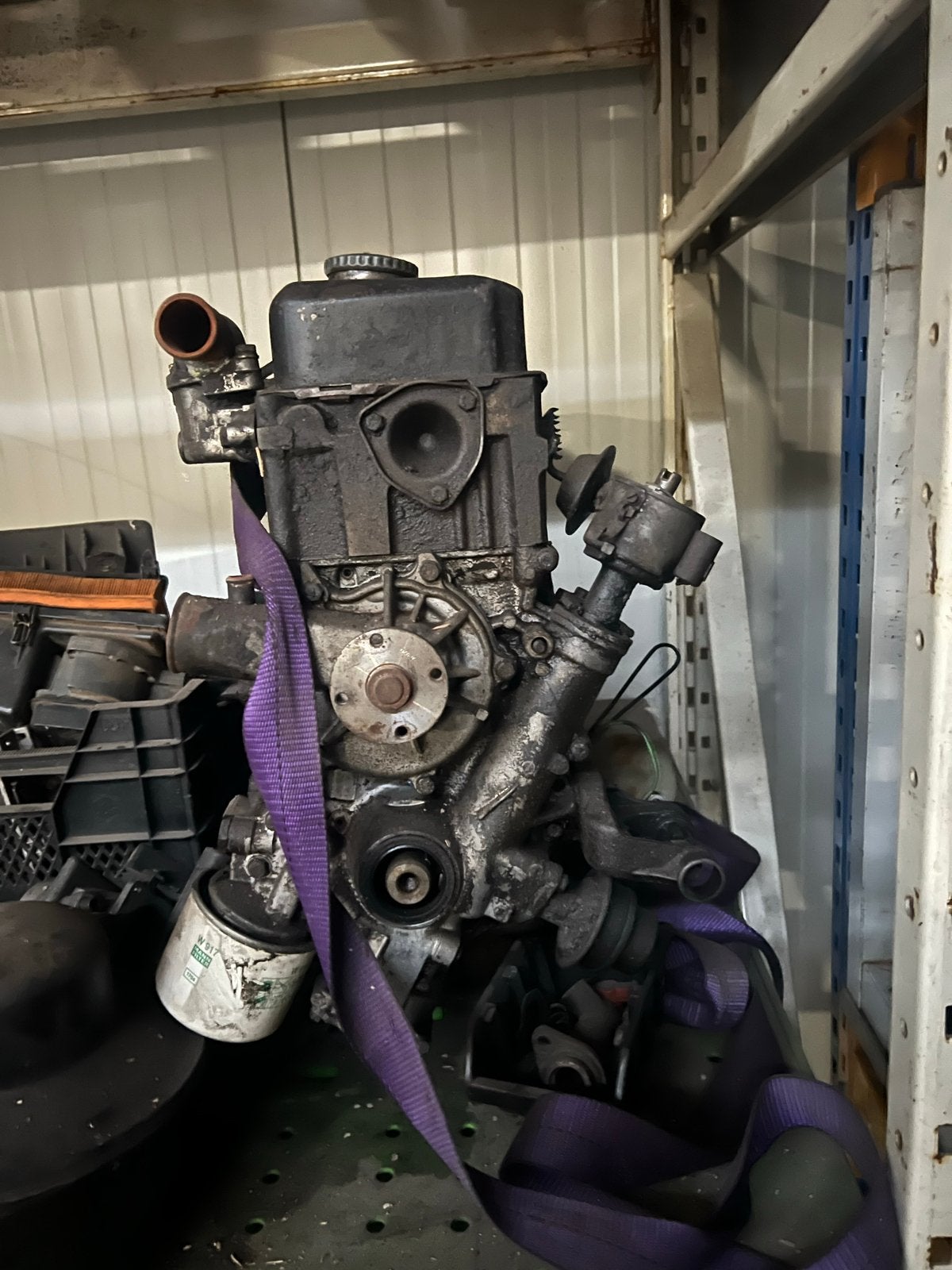 Gebruikte motor opel blitz 2.8, Auto-onderdelen, Motor en Toebehoren, Universele onderdelen, Gebruikt, Ophalen of Verzenden