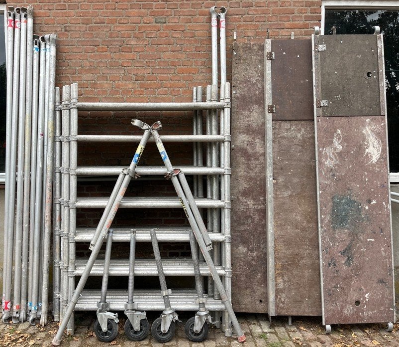 Skyworks rolsteiger > 7 meter WH, 250 cm lang, Ophalen, Gebruikt, Rolsteiger of Kamersteiger, 5 meter of hoger