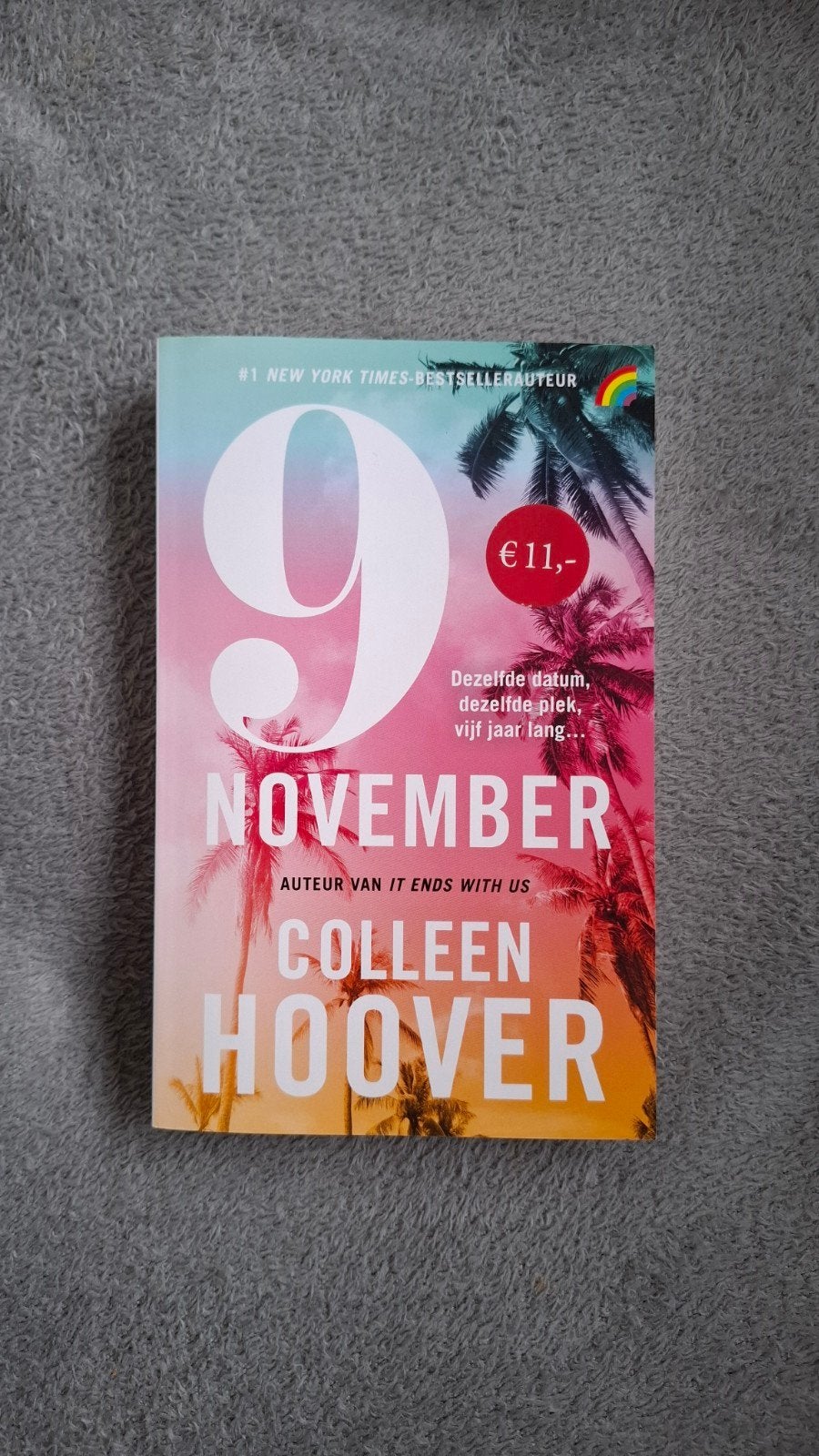 Colleen Hoover - 9 november, Ophalen of Verzenden, Nieuw, Colleen Hoover