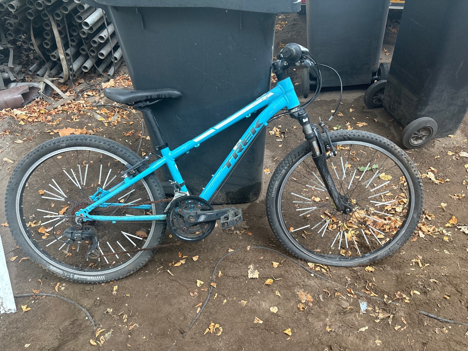 Trek Mountainbike - Blauw, Gebruikt - opknapper, Fietsen en Brommers, Fietsen | Mountainbikes en ATB, Ophalen, Gebruikt, Hardtail