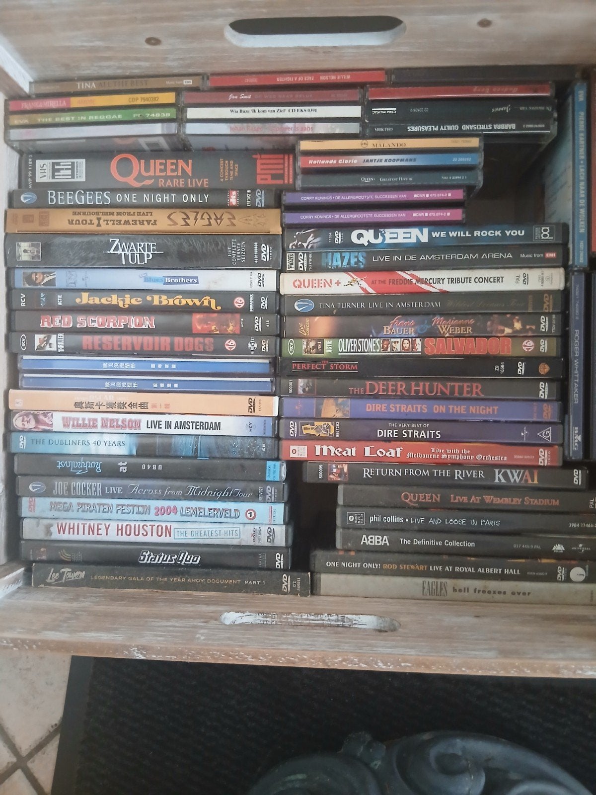 35 DVD's: Muziekconcerten en Films Collectie, Ophalen of Verzenden, Gebruikt, Concert