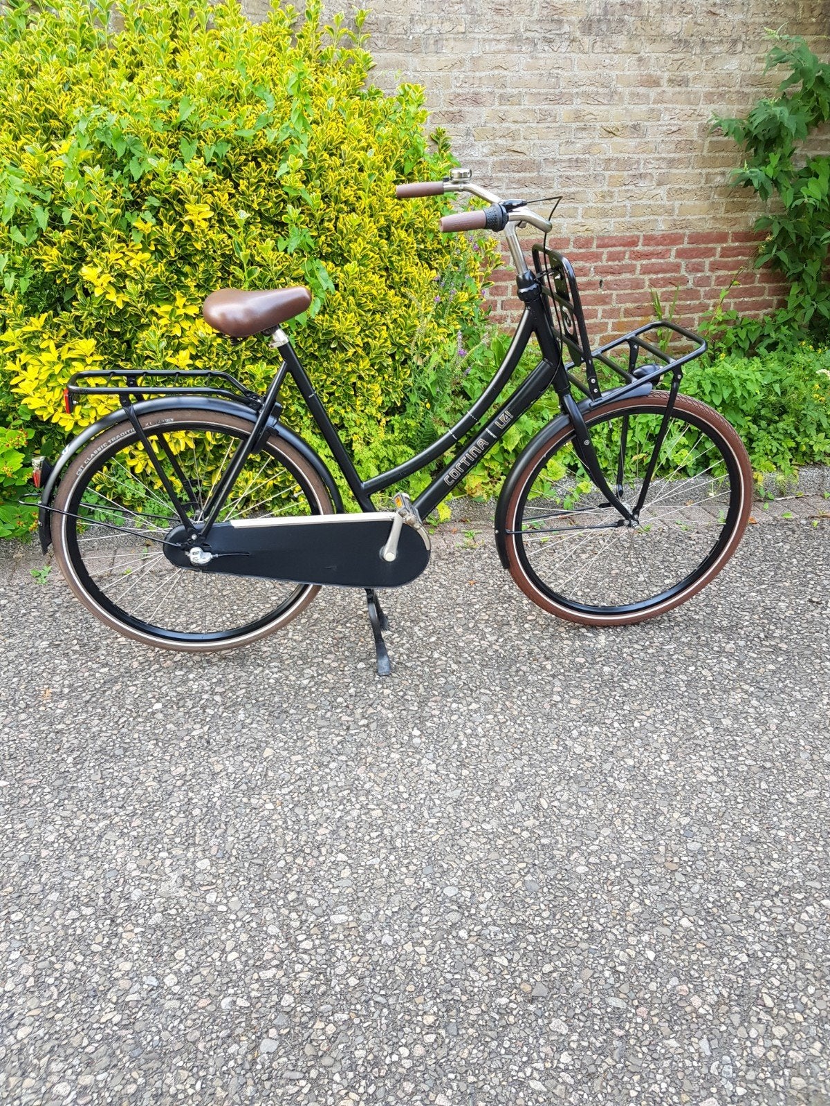 Leuk Cortina U4 transportfiets met terugtraprem, Versnellingen, 56 cm of meer, Zo goed als nieuw, Ophalen