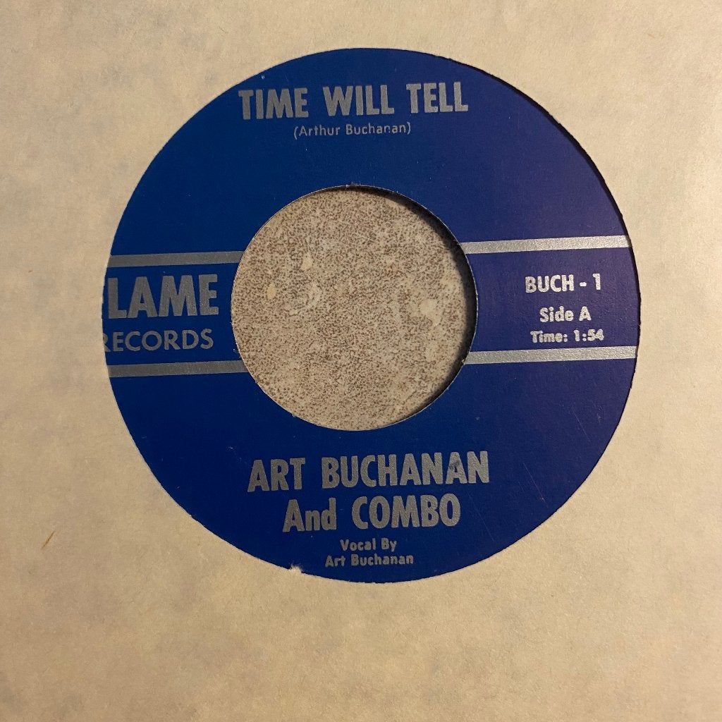 Rockabilly: Art Buchanan: Time Will Tell re, Overige genres, 7 inch, Ophalen of Verzenden, Zo goed als nieuw