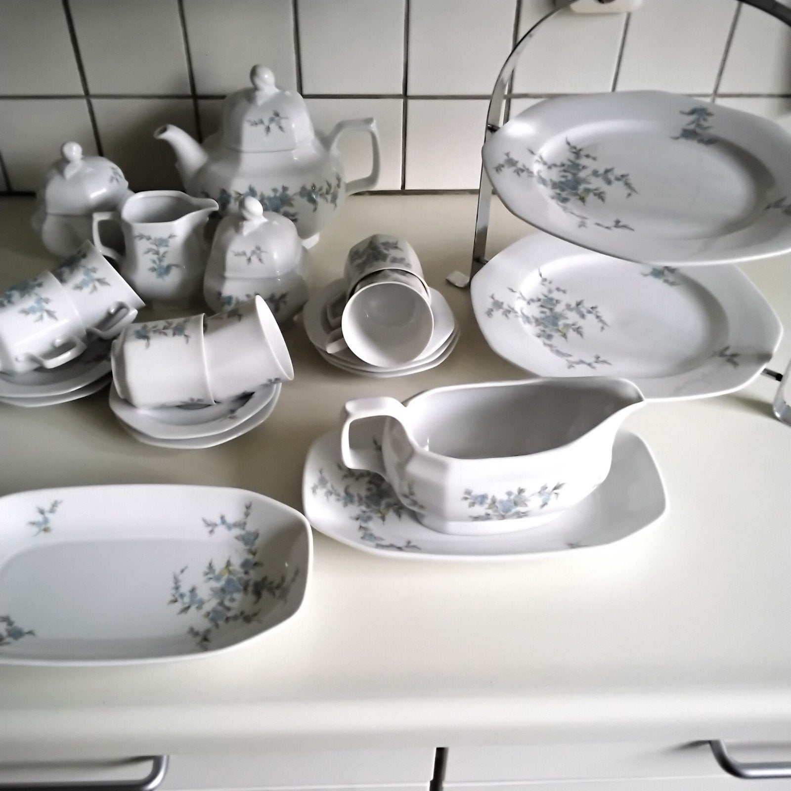 Seltmann weiden  " vergeetmijnietjes " servies, Ophalen of Verzenden, Zo goed als nieuw, Bord(en), Overige stijlen