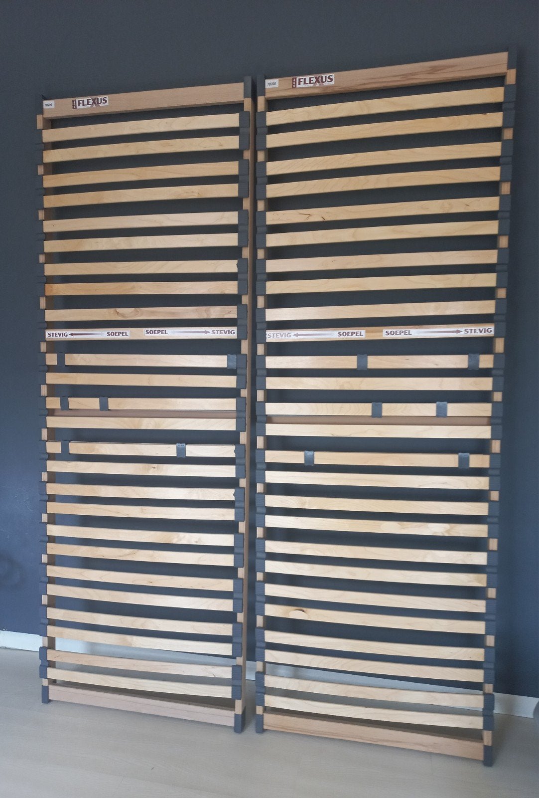 Flexus lattenbodem 70x200cm - Stevig/Soepel instelbaar, Ophalen