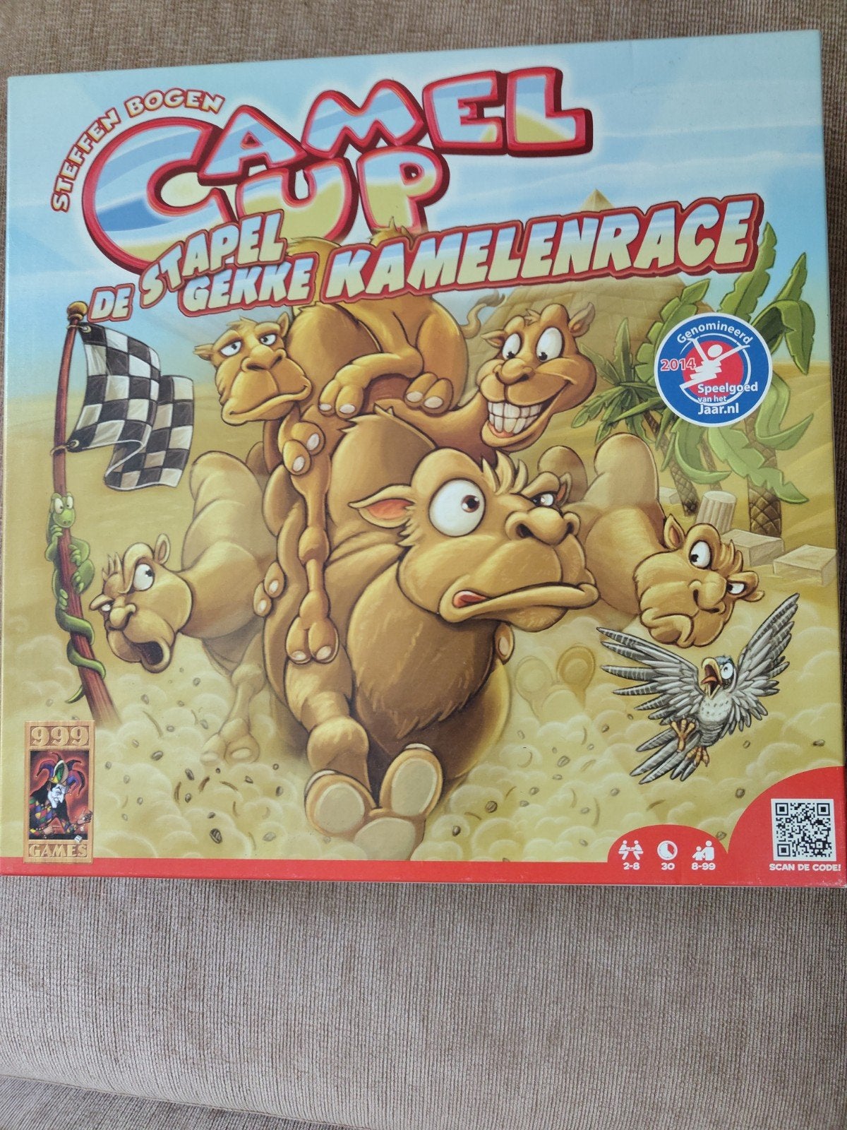 Camel Up, Vijf spelers of meer, Ophalen of Verzenden, Gebruikt, 999games
