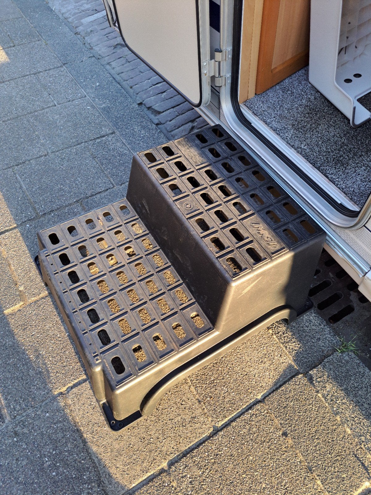 te koop opstapje, Ophalen