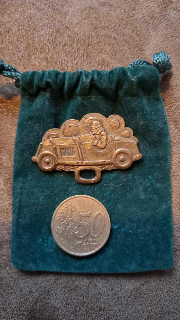 Vintage Stuart Houghton Messing hanger- Bugatti Type 35, Ophalen of Verzenden, Gebruikt
