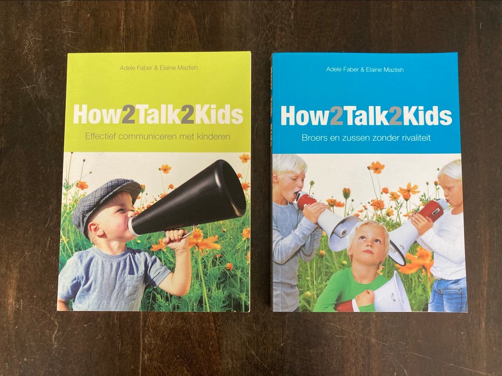 How2Talk2Kids Boeken: Effectief Communiceren & Rivaliteit, Boeken, Ophalen of Verzenden, Gelezen, Opvoeding tot 6 jaar
