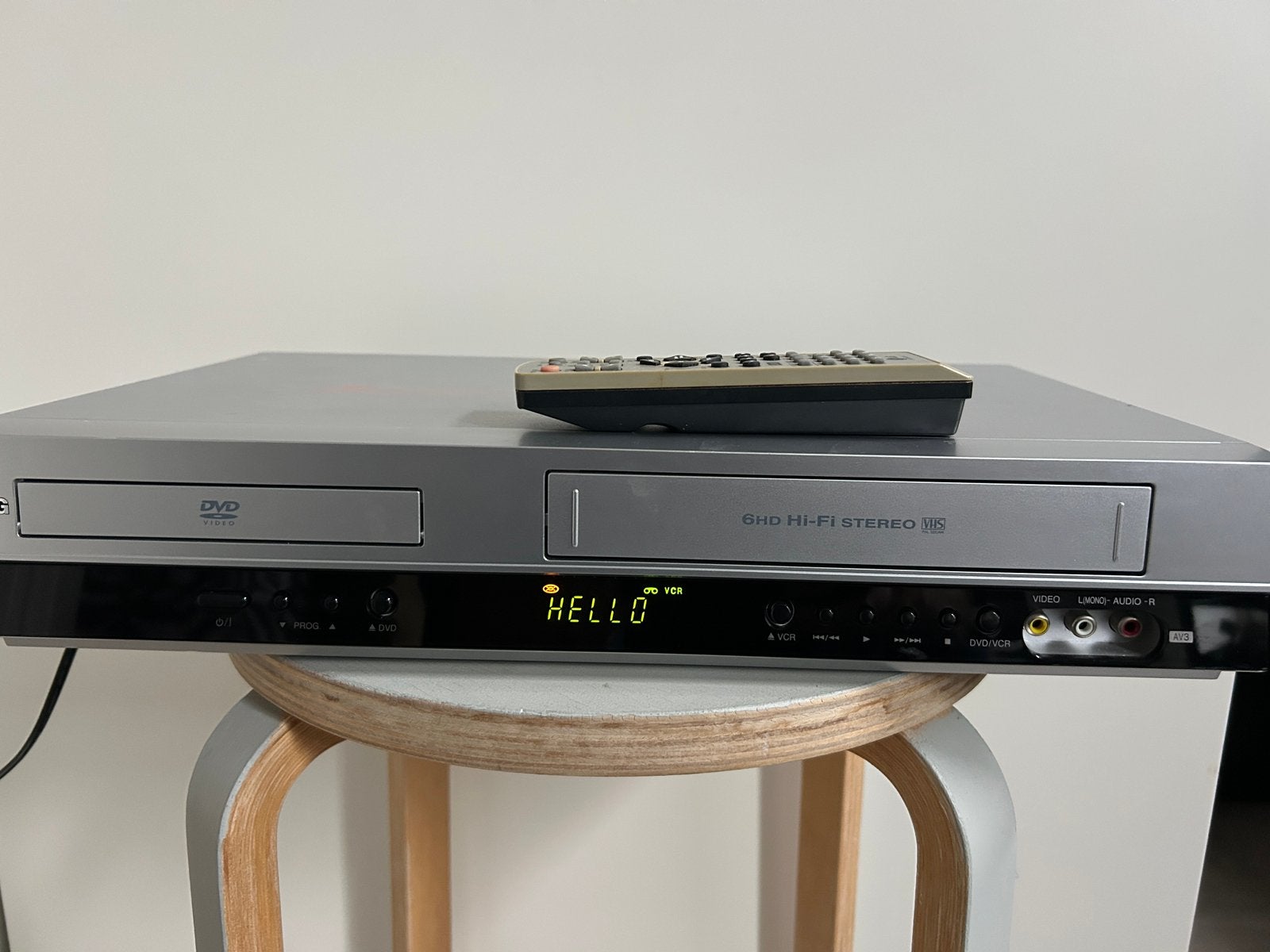 LG VHS DVD videorecorder hifi stereo met afstandsbediening, Audio, Tv en Foto, Videospelers, Ophalen of Verzenden, Zo goed als nieuw