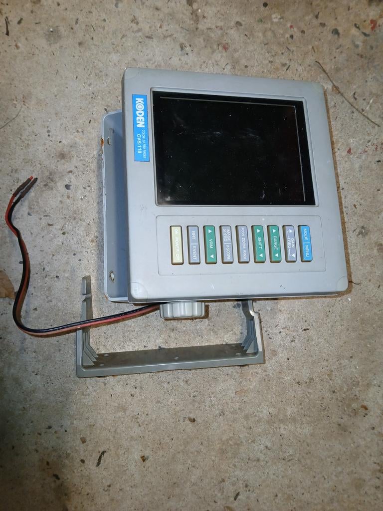 Koden CVS-118 Kleuren Dieptemeter Fishfinder, Ophalen of Verzenden, Gebruikt, Kaartplotter of Fish Finder