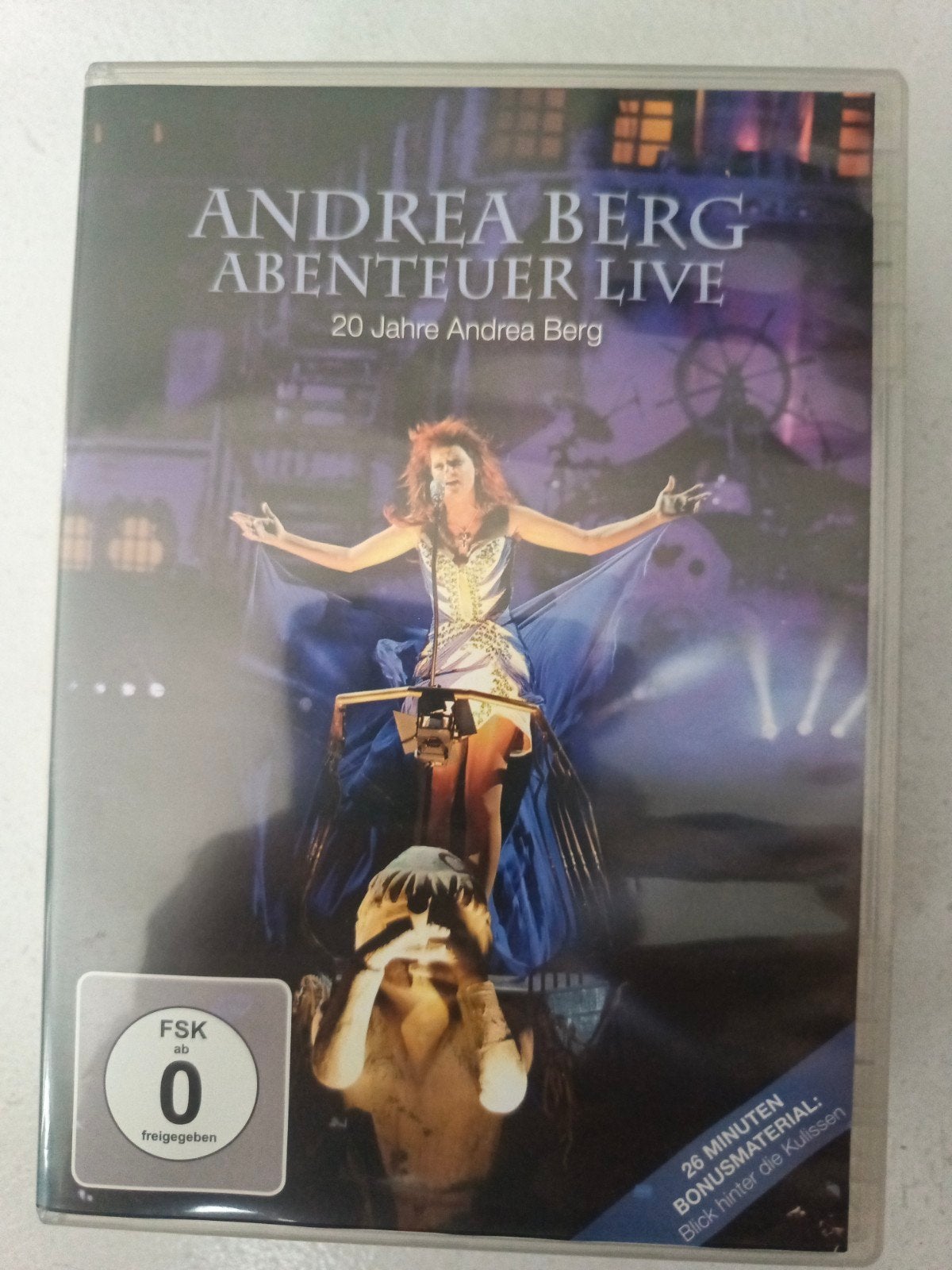 Andrea Berg - Abenteuer Live (20 Jaar Andrea Berg) DVD, Alle leeftijden, Duits, Ophalen of Verzenden, Concert
