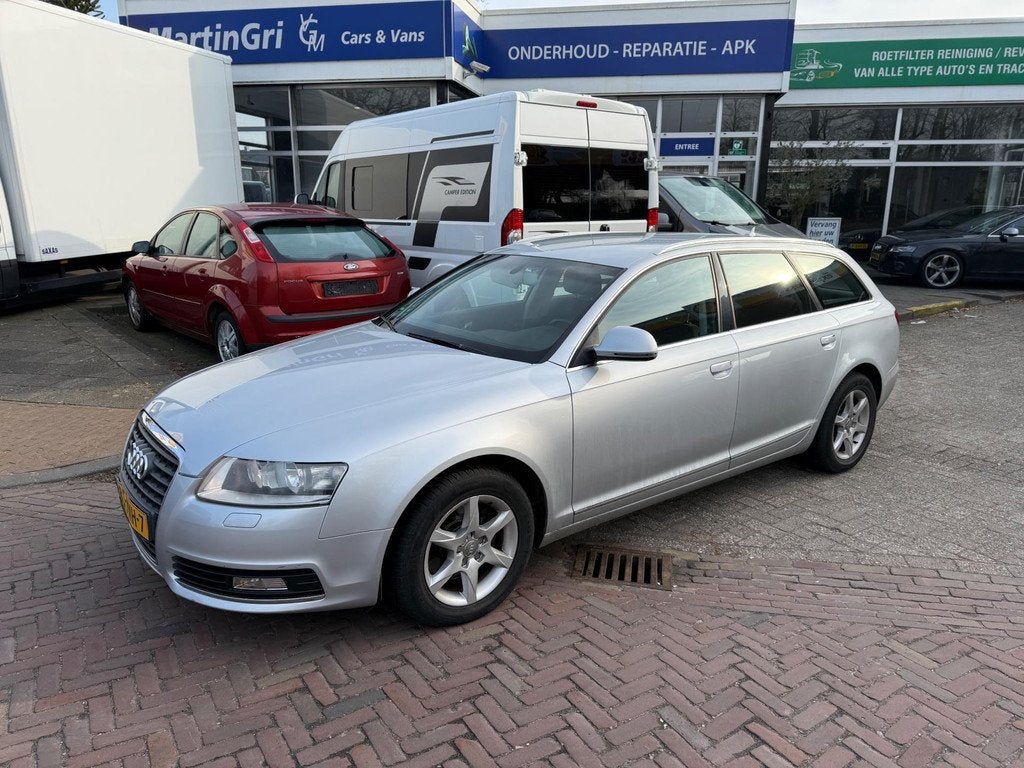 Audi A6 Avant 2.0 TDI Business Edition Automaat, Auto's, Audi, Euro 5, Gebruikt, Zwart, 4 cilinders