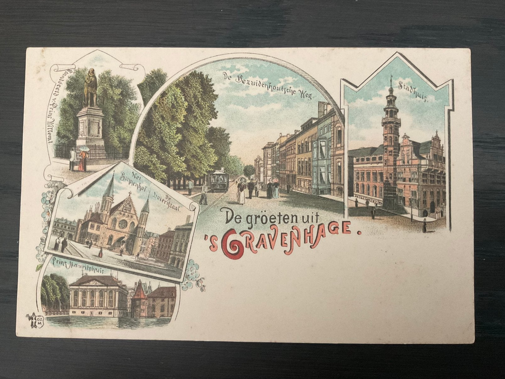 Den haag,litho no2, Ophalen of Verzenden, Voor 1920, Zuid-Holland