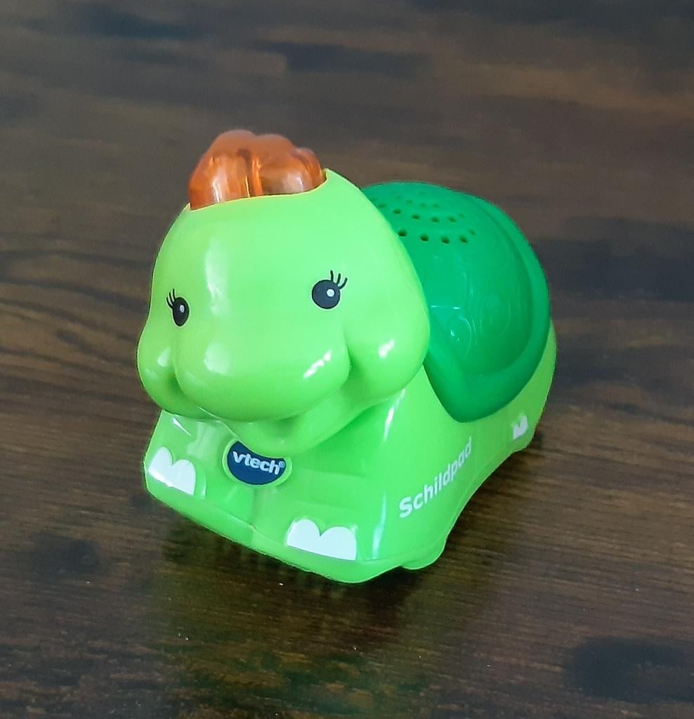 VTech Zoef Zoef Dieren Sara Schildpad Speelfiguur, Ophalen of Verzenden, Zo goed als nieuw