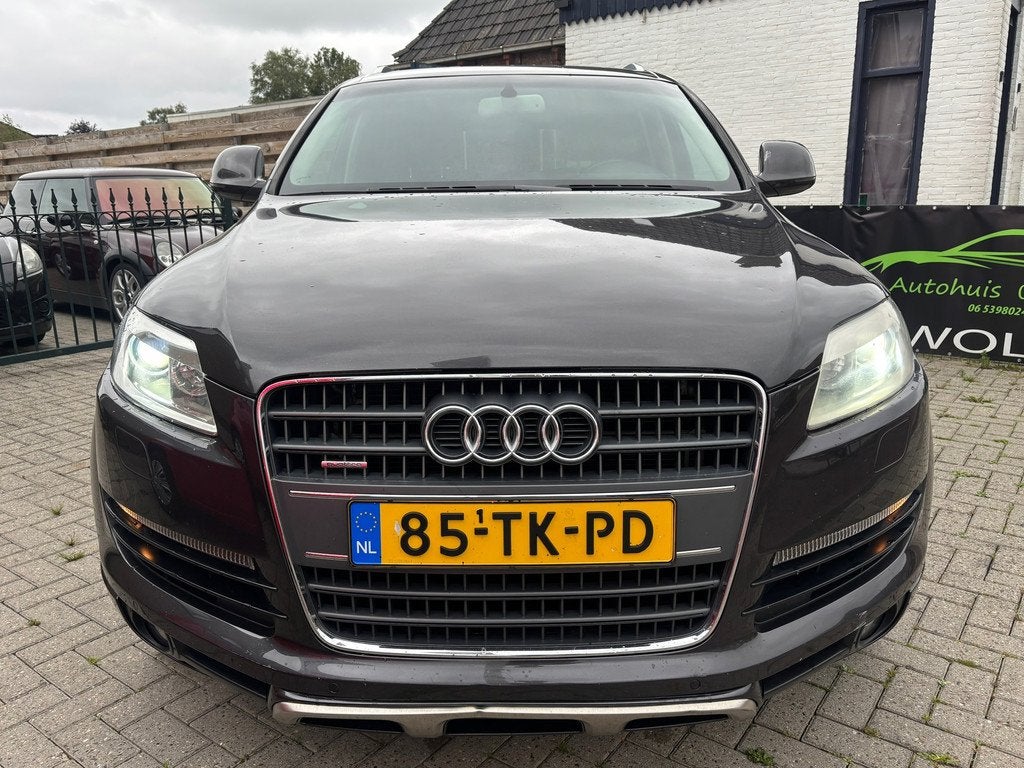 Audi Q7 3.0 TDI quattro 5+2 |YOUNGTIMMER trekhaak | memory s, Auto's, Audi, Automaat, Gebruikt, 7 stoelen, 233 pk