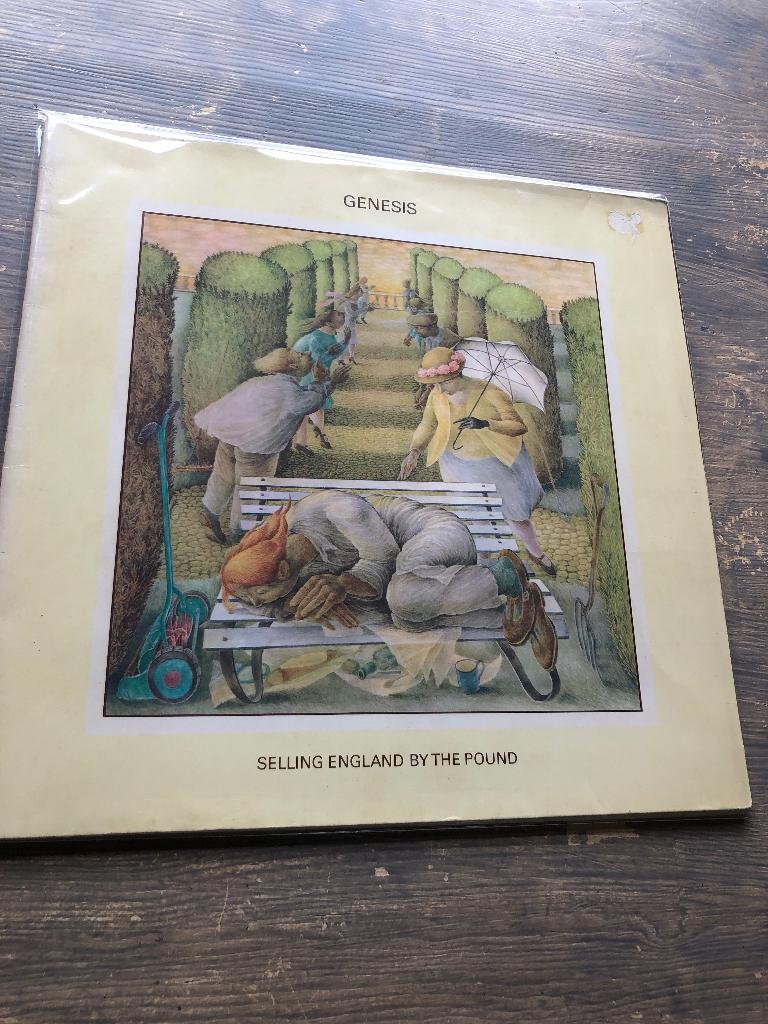 Genesis - Selling England by the Pound LP, Cd's en Dvd's, Vinyl | Rock, Progressive, Gebruikt, Ophalen of Verzenden, 1970 - 1979