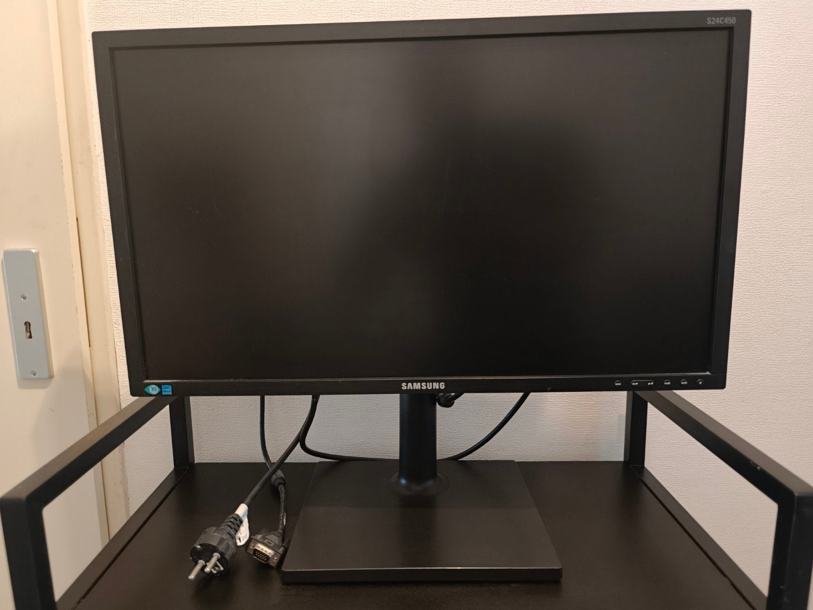 Samsung S24C450 24 inch Full HD monitor, Computers en Software, Ophalen, Gebruikt, Draaibaar, 3 tot 5 ms