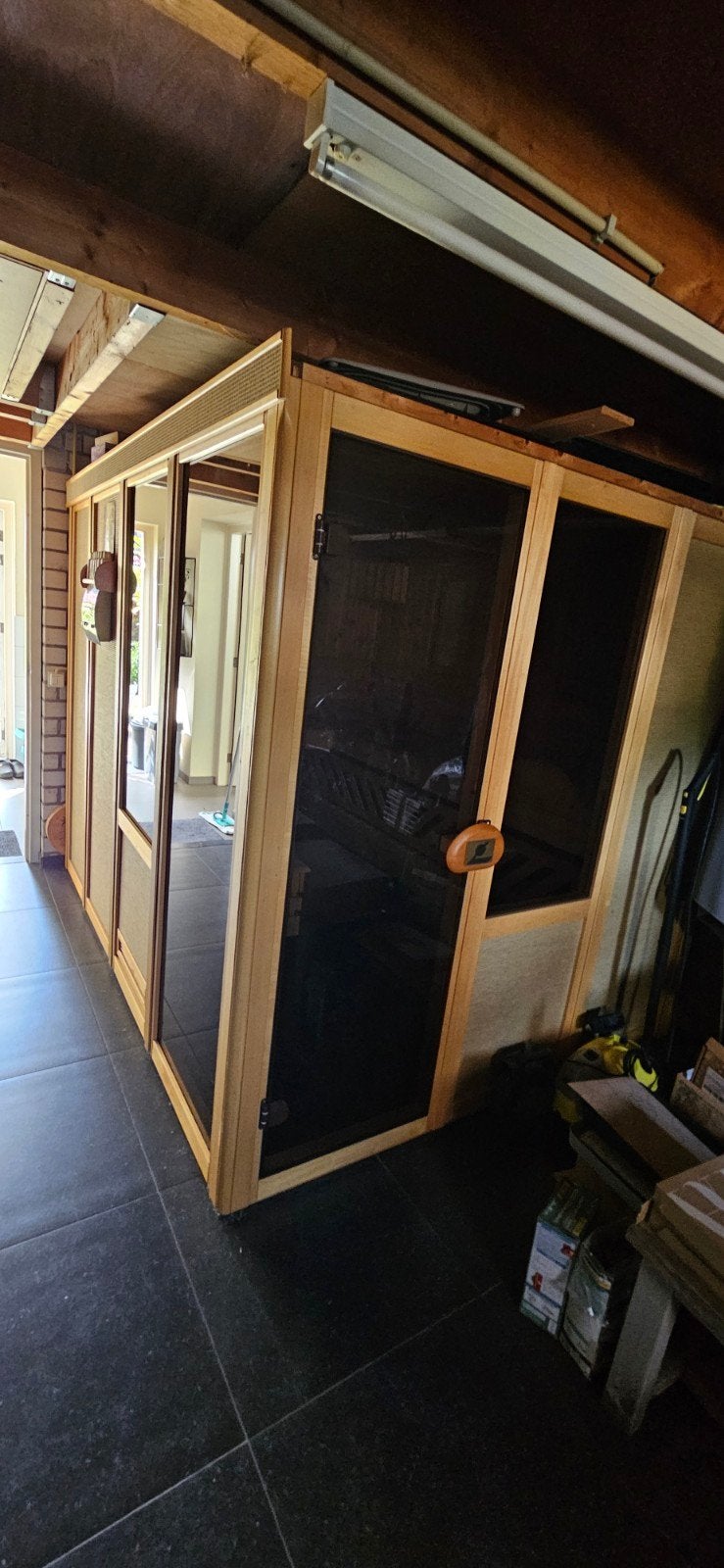 Complete Weka Sauna met accessoires en handleiding, Ophalen of Verzenden, Gebruikt, Fins of Traditioneel, Complete sauna