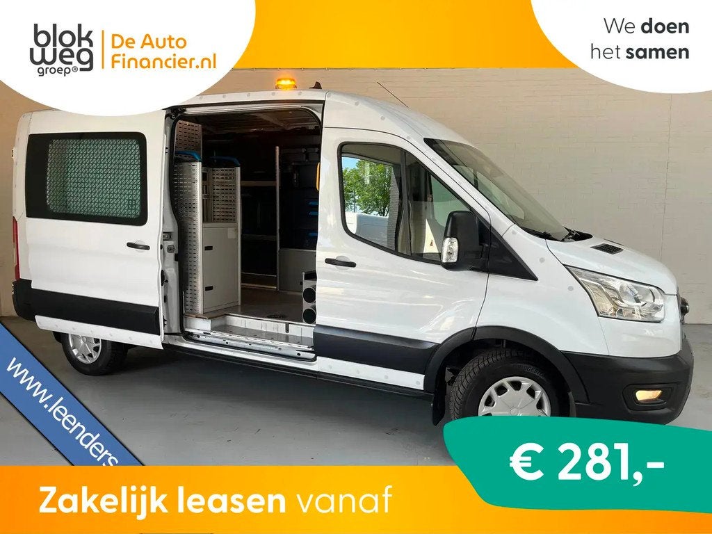 Ford Transit Servicewagen 350 2.0 TDCI 130PK eu € 17.450,0, Stof, 4 cilinders, Wit, Origineel Nederlands
