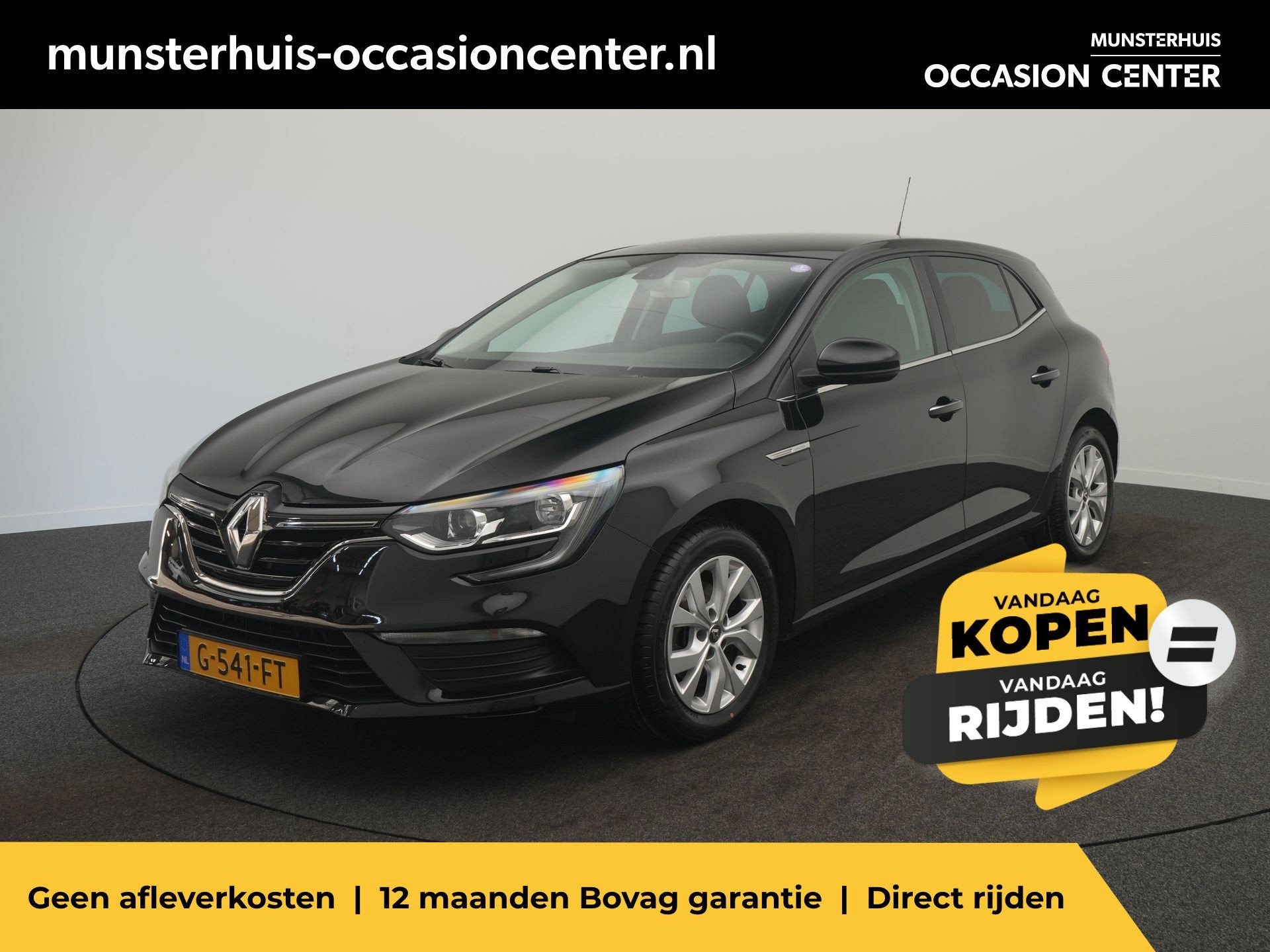 Renault Mégane TCe 140 Limited - RIJKLAARPRIJS - Trekhaak, Auto's, Voorwielaandrijving, 12 maanden, Stof, 4 cilinders