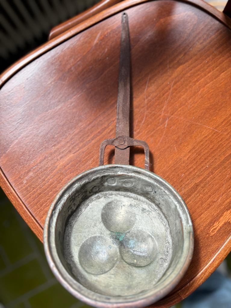Vintage pan, Ophalen of Verzenden, Gebruikt, Overige materialen