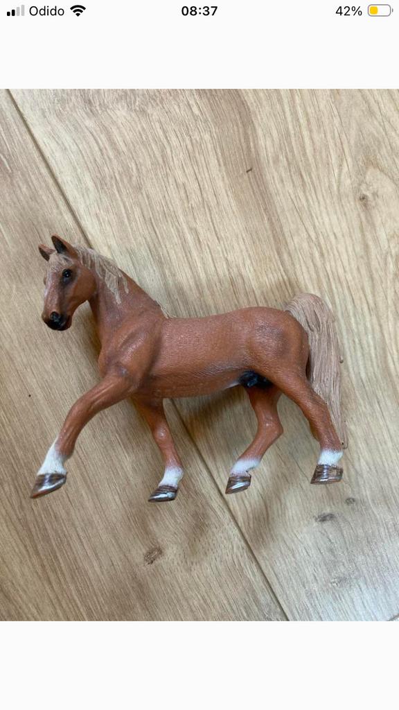 Schleich paard in hele goede staat, Ophalen of Verzenden, Zo goed als nieuw, Paard, Beeldje of Figuurtje
