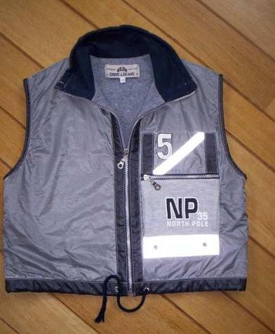 DAVID J.BEANS bodywarmer licht grijs maat 116, DAVID J.BEANS Trade Mark, Jongen of Meisje, Ophalen of Verzenden, Zo goed als nieuw